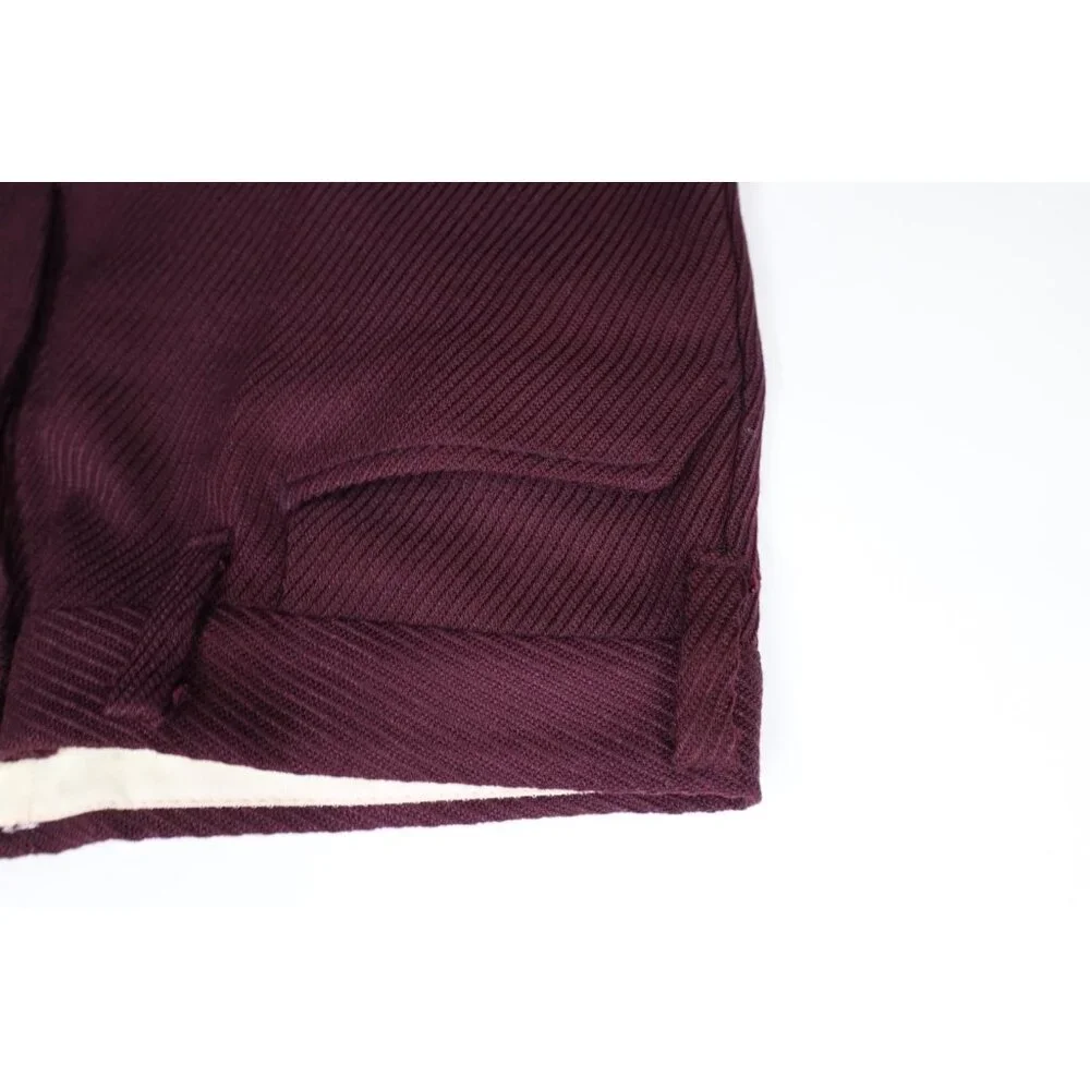 Vintage 70s Lee Mens 34x31 Whipcord Ribbed Knit Corduroy Bell Bottoms Pants USA - Picture 6 of 12